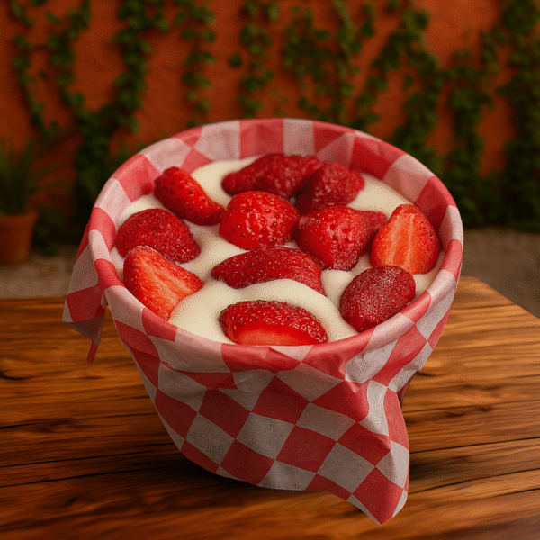 Fresas con Crema